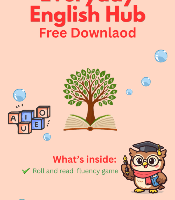CVC Roll and read (for fluency)