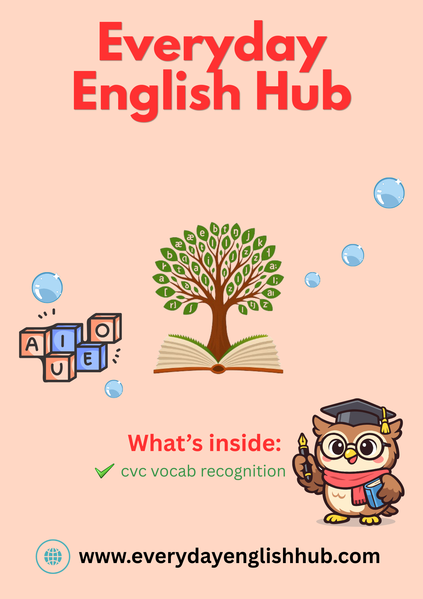 CVC vocab worksheet